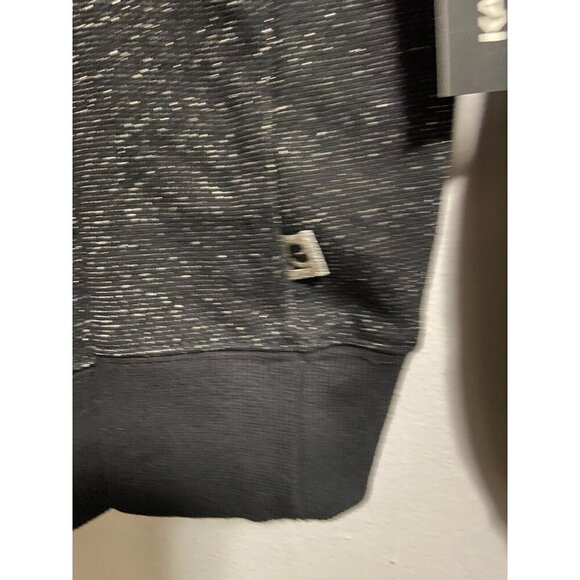 KARL LAGERFELD Puff-Sleeve Crew-Neck Sweater In Black/Silver Size XL - Picture 6 of 10